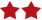 2 étoiles 2 étoiles